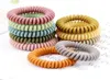 High Quality Telephone Wire Cord Gum Hair Tie Girls Elastic Hair Band Ring Rope Candy Color Bracelet Kids Adult Hair Accessories4336526