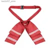 Neck Ties Donghua New Middle School/High School Boys and Girls Tie (Two Colors) Middle School Student TieQ