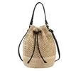 Shoulder Bags YOUDEYISI Paper Rope Straw Women's Bag: Large-capacity Bucket Bag Beach One-shoulder Casual Woven