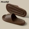 Summer Slippers For Men Women Eva Soft Bottom Slippers Indoor House Slides Flat Sandals Outdoor Beach Shoes Man Flip Flops 240329