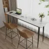 Party Design Bar Dining Table Night Nightclub Barman Square Sets Drink Bar Counter Counter Long High Beistelltisch Living Room Furniture