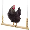 Andere Vogelversorgungen Übung Ruhspaß Käfigzubehör einfach Installieren Sie Hangbiss Resist für Coop Chicken Gartenklettern Holzhölzern Schwung