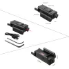 GLOCK Laser Voir USB Fit rechargeable Ajustement 20 mm / 11 mm Rail Dot à point rouge Collimateur laser