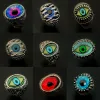 Bulk Lots 30pcs Teenage Devil Eye Vintage Rings Mix Style Men Women Punk Gothic Party Gifts Hip Hop Accessories Wholesale 3izard