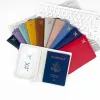 غلاف جواز سفر سميك سميك Cover Cover Case Women Men Men ائتمان حامل بطاقة IdDocument Passport Holder Protector