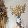 装飾的な花の装飾人工祝福されたビーンフェスティバルサプライズゴールデンプラスチック85cm模倣ホリーフルーツデコレーション