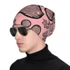 Basker rosa motorhuven homme utomhus tunna hatt skallies mössa mössor för män kvinnor kreativa tyg hattar