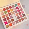 42 Kolory Śliczna dziewczyna cień do powiek Paleta Glitter Perła Perła Wodoodporna płyta oczu połyskują Matte Makeup żeńskie kosmetyki