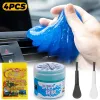 Universal Soft Cleaning Gel Car Air Vent Gap Dashboard Home Office Laptop Tangentboard Detalj Dust DiRT Borttagning Renare Lim Slime