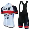 Cycling Jersey 2023 Nouvelle équipe UAE COMMING CYCLING MTB Cycling 19d Gel short Men Bike Jersey Set Ropa Ciclismo Triathlon