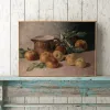 Винтажная кантри Apple Moody Pear Still Life Kitchen Wall Wind Window Winder Woman Portrait Print Antique Painting Victorian Music Decor