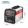 Andeli Inverter MMA Welding Machine 110/220V IGBT Stick DC Arc Welder för Home Nybörjare LED Display