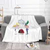 Cobertores Ben e Holly Todos tamanhos Tamanhos Cover macio Decoração de casa Desenho de cama desenho animado