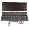 Keyboards US Russian Keyboard for MSI GF63 GS65 GS65VR MS16Q1 8RC 8RD MS16R1 MS16R4 GF65 Thin 9SD 9SE 10SD 10SE MS16W1 MS16W2