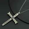 Collane a pendente Collana anime per donne Dracule Mihawk Cross Metal Jewelry Catene Giorni girocollo Regalo