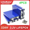 4PCS liitokala 3,2 V 30AH 5C PAKIET BAZTÓW LITEPO4 lit dla DIY 12V E-rowerowy kanał wózka inwalida