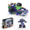 580sts Transforming Robot Building Blocks Toy Remote Control Robot Car Crawler Vehicle 3 Forms Model Bricks Kids Toys Gifts