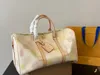 2024 Yeni Stil Seyahat Bagaj Paketi Keepall Renk Tasarımı Omuz Messenger Paketleri Debriyaj Çanta Deri Tasarımcı Çanta Tote Çanta Lousis Vouton Çanta