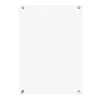 Magnetic Dry Erase Planning Board Noteboard Meal Planner Menu Board Easy To Erase For French Fridge Door