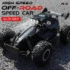 Radio RC -bil med LED -ljus 2WD Off Road Remote Control Climbing Vehicle Truck Outdoor Cars Buggy Toy Gifts for Children Children