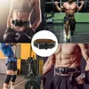 Slimming Belt Adjustable Leather Weightlifting Belt Waist Support Gym Belt Unisex Wide Wrap Training Weight Lifting Brace Straps Weightlifting 240409