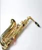Jupiter Jas700 varumärkeskvalitet Alto Eb Tune Saxophone Music Instrument Mässing Gold Lacquer E Flat Sax med Case Accessories2736372