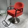 Tabouret facial chaise de coiffure coiffure coiffure hydraulique luxe de luxe chaise de coiffeur professionnel Silla de Barbero meubles hdh