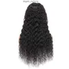 250 densité Brésilien Brésilien Deep Wave Lace Fermeure Perruques 4x4 Lace Frontal Human Hair Wig for Women