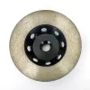 1 PC 4 "100mm Diamante Retinging Disco ângulo Disco Dali cimento de cimento concreto piso de superfície curva tigela de tigela de polimento