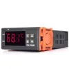 ZFX-7016K inteligentny termostat cyfrowy kontroler termometru termometru 10A 30A termostat z czujnikiem typu k