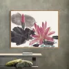 Subshrubby Peony Flower Decorative Painting Poster Ancient Chinese Wall Art Canvas Pictures Imprimés Salle d'étude DÉCOR DE BUREAU HOME