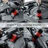 Voiture Universal Wheel Wash Brush Set Pneu Car Rim Nettoyage de jante Brosse de lavage de moteur Détails Auto Accessoires