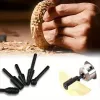 5pcs / set Bit de forage Ensemble outils de sculpture en bois Sichet rotatif artisanat Files Rasp Burrs Bits Bits Grinceing