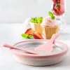 Hot Roll Ice Cream Yourself Glass Machine Ice Rolls Diy Set Rolled Ice Cream Maker Teppanyaki