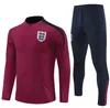 24 25 Inghilterra Track -Suit Soccer Jersey Allenamento Kane Sterling Rashford Sancho Grealish 24 25 MENS KIDS NAZIONALE NAZIONALE SUPUSITÀ SUPERIETTRO