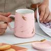 Tazze per la copertura si può personalizzare tazze di tazza di ceramica dipinta in oro nordico