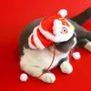 Appareils pour chiens hiver chapeau de compagnie de compagnie chinois dessin de style dessin animé en peluche en peluche de lion chaud doux danse pour chiens Cats Année Pographie