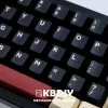 Tillbehör KBDIY 172 Keys/Set Gmk KeyCap Cherry Profile PBT ISO Black Gmk Rom Keycaps Custom för mekaniska tangentbordslock dubbelspel