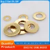 Flat O Ring Brass Washer Pad Plain Gasket Machine Metal Metalworking Spacers Oring Washer M2 M3 M4 M6 M8 M10 M12 M14 M16 M20