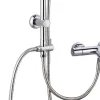 Valve de douche à 3 voies 1/2 vanne robinet Splateur d'eau connecteur du robinet de l'eau 3 voies Adaptateur robinet accessoires de salle de bain