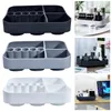 Haken siliconen lippenstiftopslag rek zuignap cosmetische doos sieraden keuken badkamer organizer container