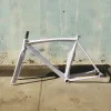 Fixed Gear Fahrradrahmengröße Rahmenset Muskelform Aluminiumlegierung Material Einspeisung Fahrrad -Fahrradteile