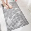 Banyo paspasları düz renk 40 71cm anti küvet mat banyo duş şeffaf makine için yıkanabilir