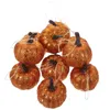 Kwiaty dekoracyjne 10 szt. Bubble Złote Dyn Squash Pumpkin Props Halloween piany dekoracje dekoracje impreza ornament mini jesień