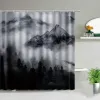 Stands Landscape 3d Print Shower Curtains Waterproof Polyester Fabric Bath Screen Home Bathtub Decor for the Bathroom Curtain with Hook