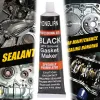 Sigillante motore auto liquido nero guarnitore guarnitore olio resistente alla guarnizione auto senza temperatura di riparazione silicone