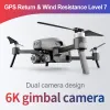 Drony 2022 M1 Pro 2 dron 4K HD Mechanical 2Axis Gimbal Camera 5G System GPS WIFI Obsługuje Drony karty TF odległość 1,6 km