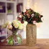 Wazony kwiaty szklane wazon rustykalne dekoracje weselne rattan wysoka słoma ozdobna podłoga