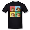 Cheems Doge Cover Print T-shirt Harajuku Vaporwave esthétique Visual Art Style Shirt Retro T-shirt Ropa Hombre Camisetas