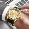 Polshorloges 2023 NIEUW QUARTZ MENS LUXury Brand Hoge kwaliteit sporthorloge Orologio Uomo Erkek Kol Saati Uhren Herren240409